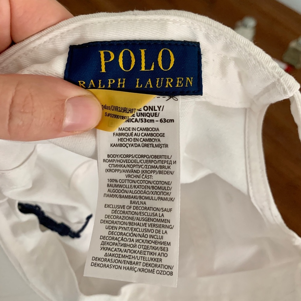 Ralph Lauren big pony chino ball cap - Picture 4 of 5